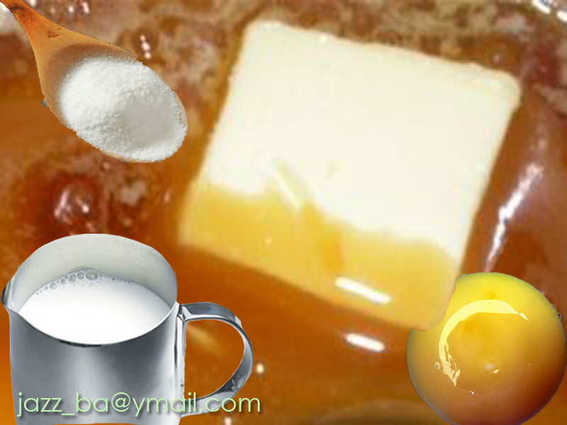 mlijeko maslac puter med žumance jaje soda bikarbona narodni lijek